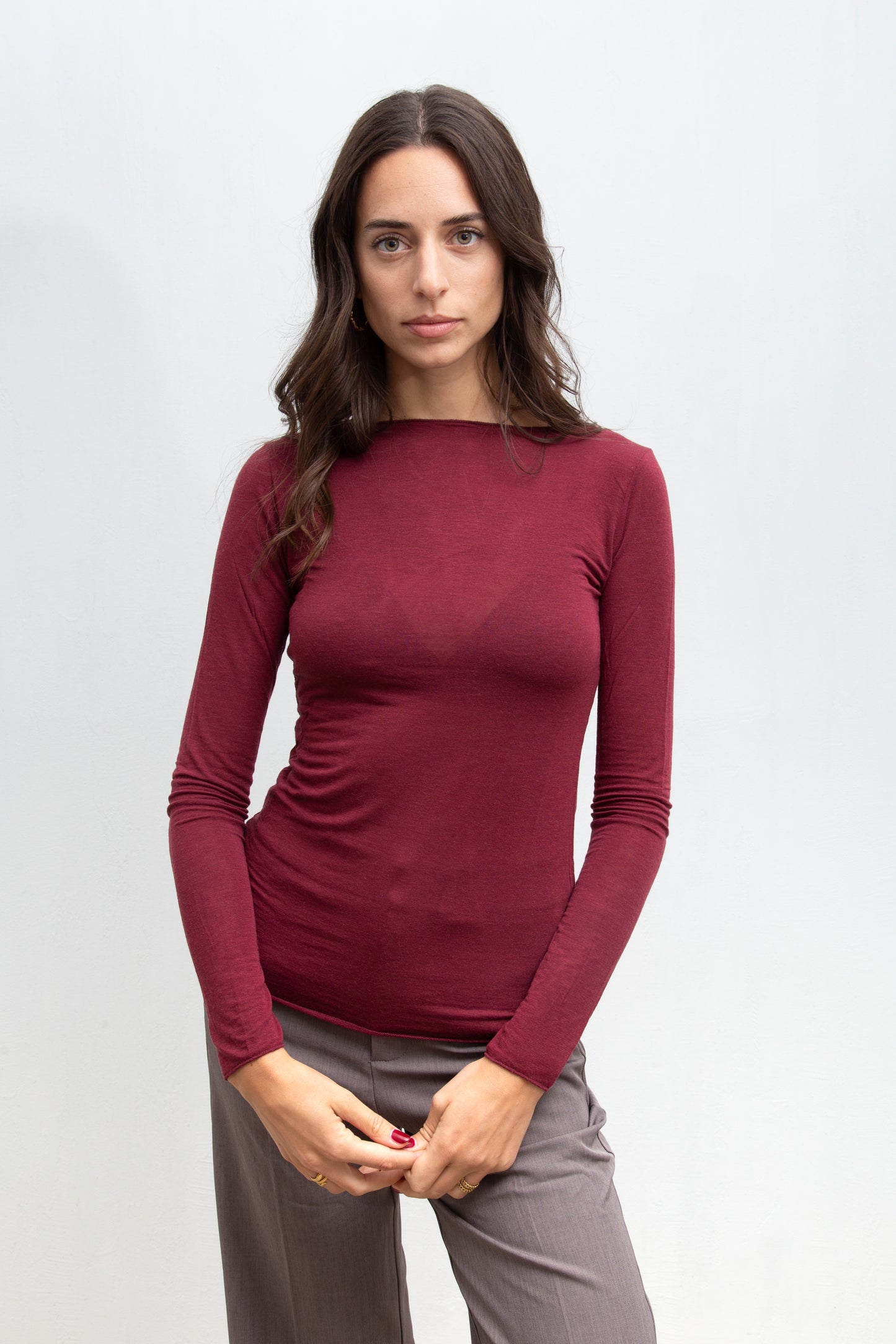 Maglia misto cashmere